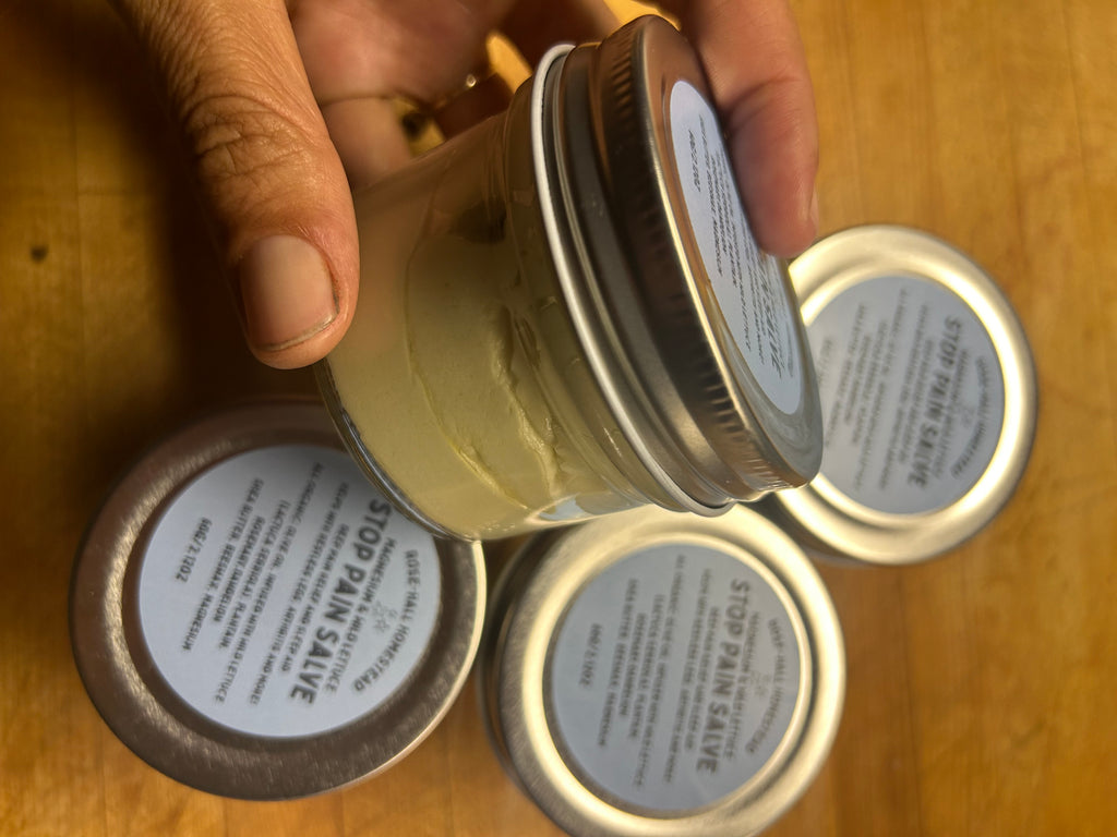 Stop Pain Salve - Olive Oil Edition