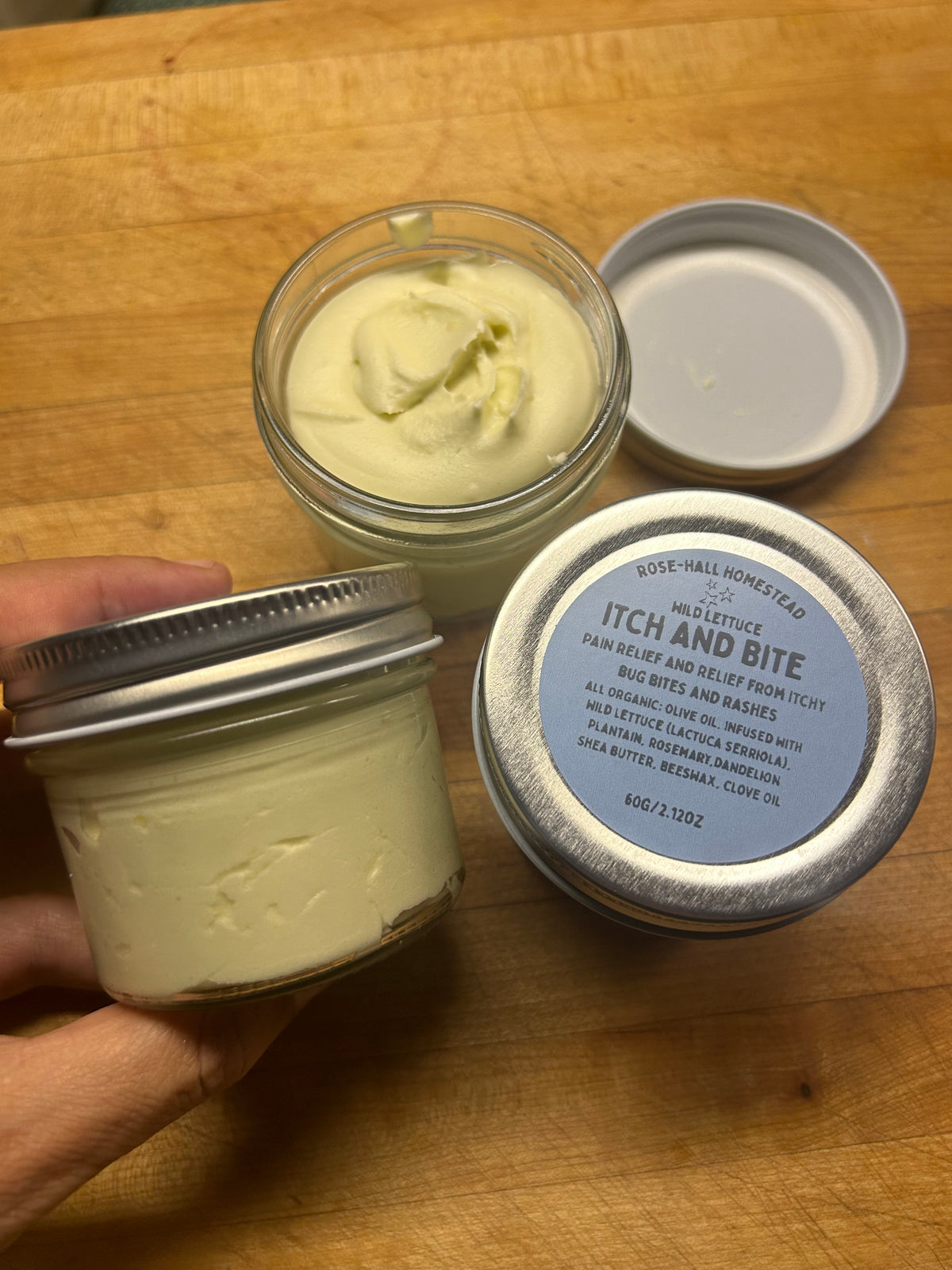 Wild Lettuce - Itch and Bite - Olive Oil Edition