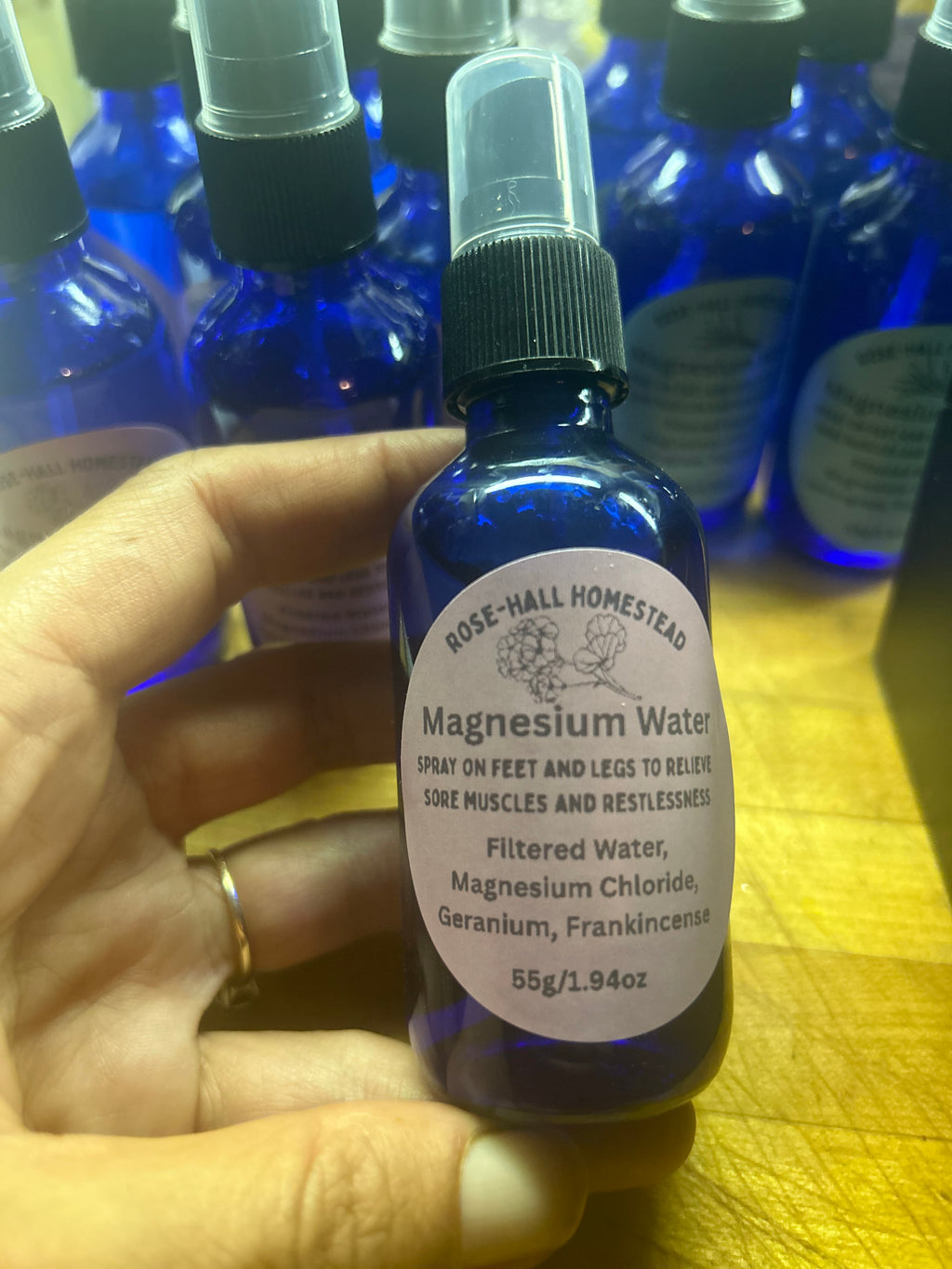 Magnesium Water Spray, Geranium