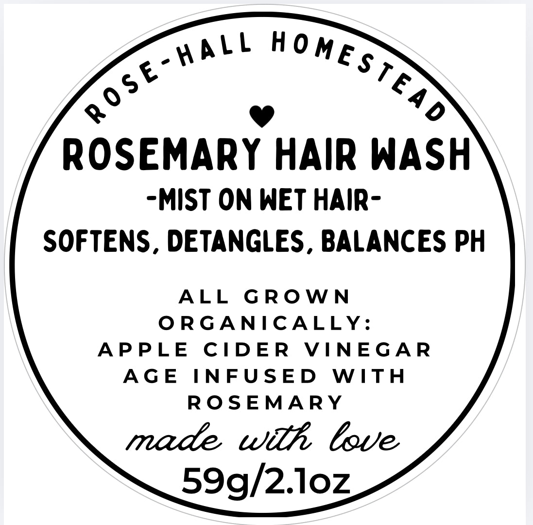 ROSEMARY HAIR WASH