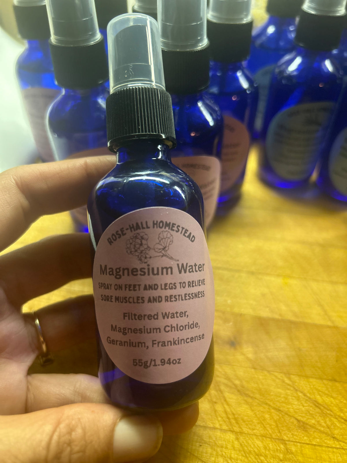 Magnesium Water Spray, Geranium