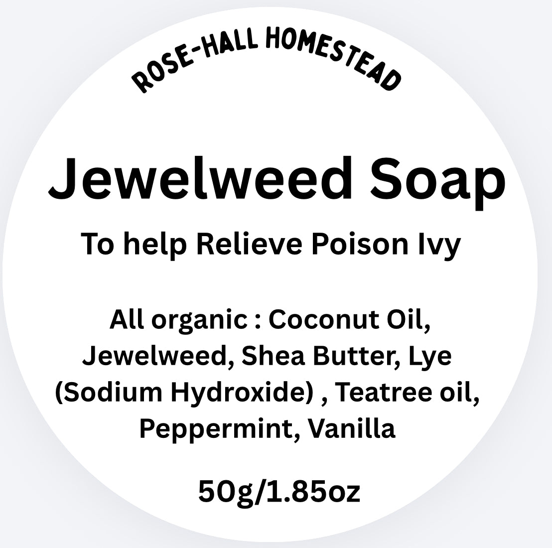 Jewelweed Soap