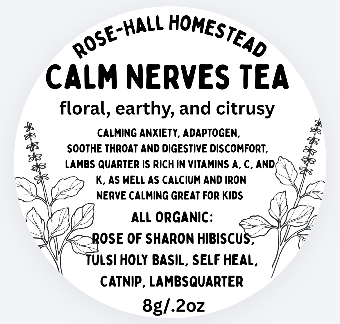 Calm Nerves Tea