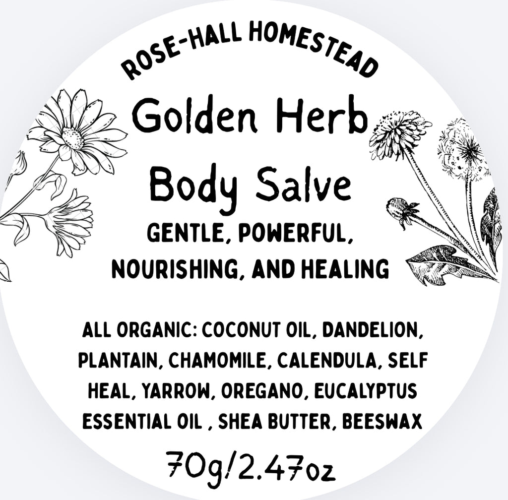 Golden Herb Body Salve