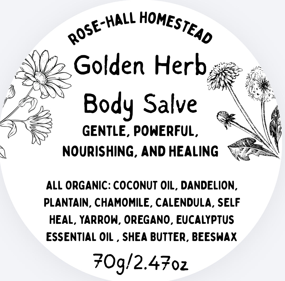 Golden Herb Body Salve