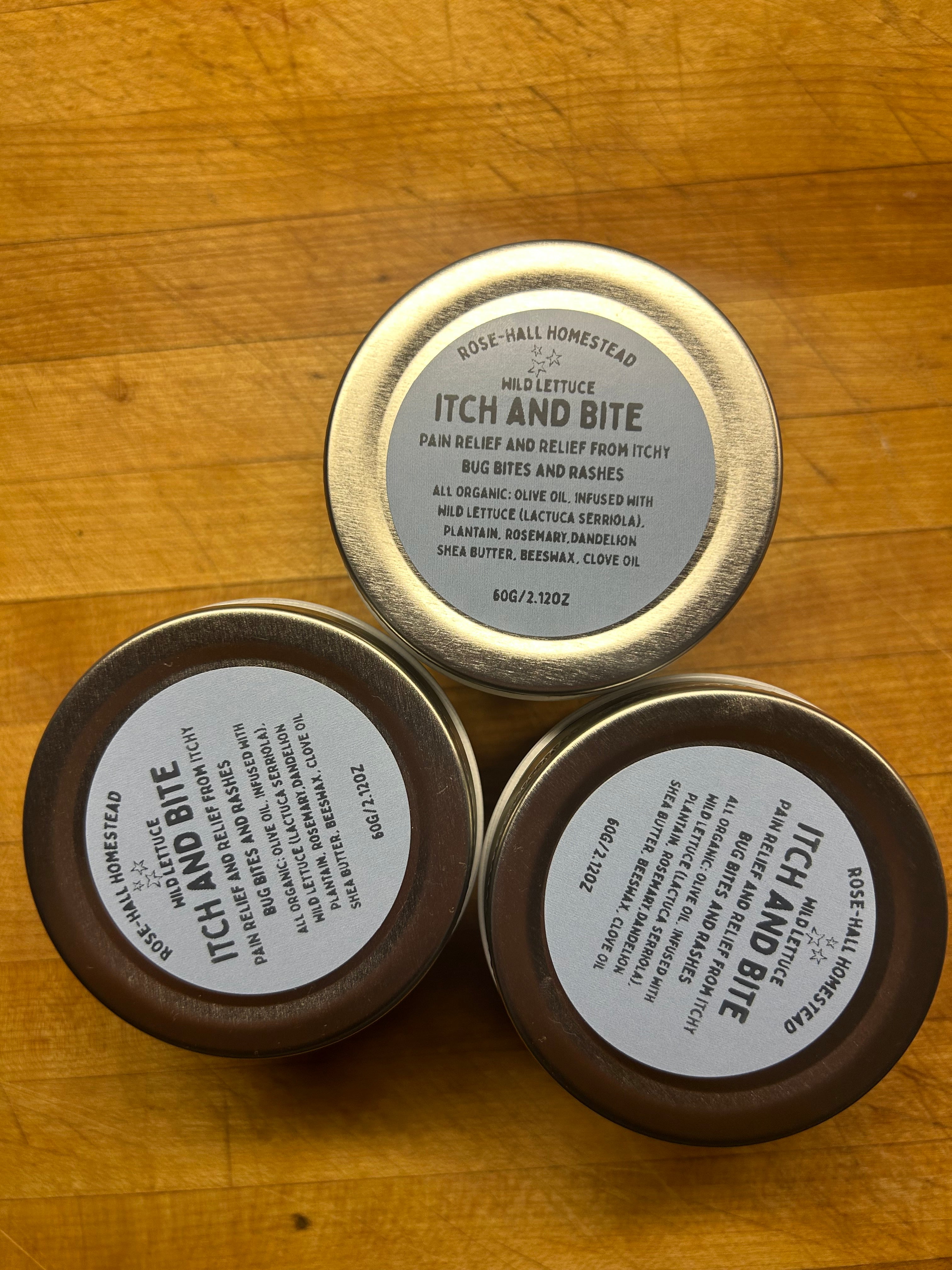 Wild Lettuce - Itch and Bite - Olive Oil Edition