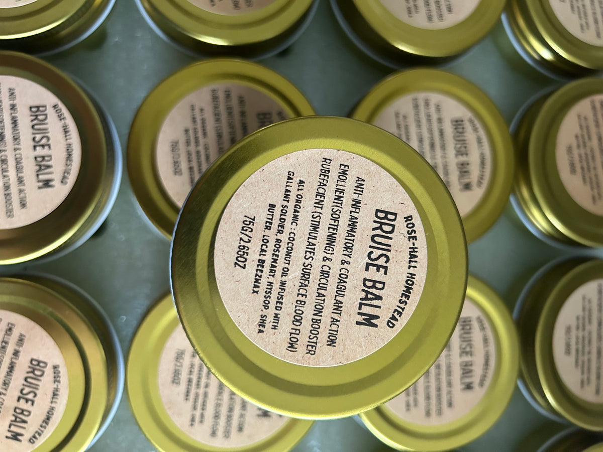 Hyssop Bruise Balm - Rosemary, Gallant Soldier