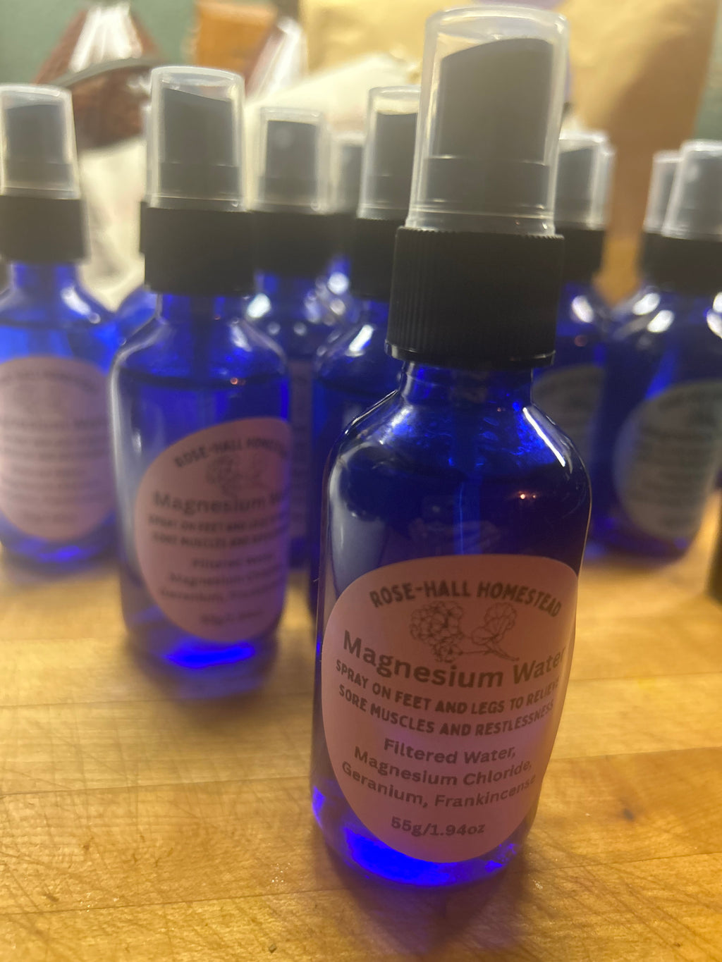 Magnesium Water Spray, Geranium