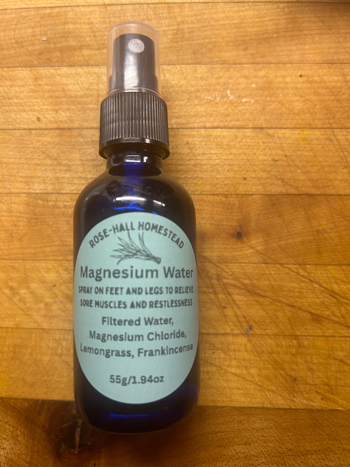 Magnesium Water Spray - Lemongrass
