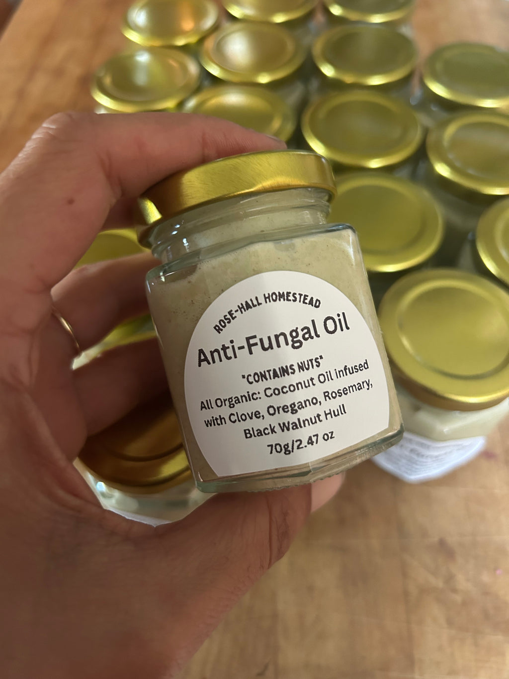 Anti-Fungal Oil - Walnut Hull, Oregano, Clove