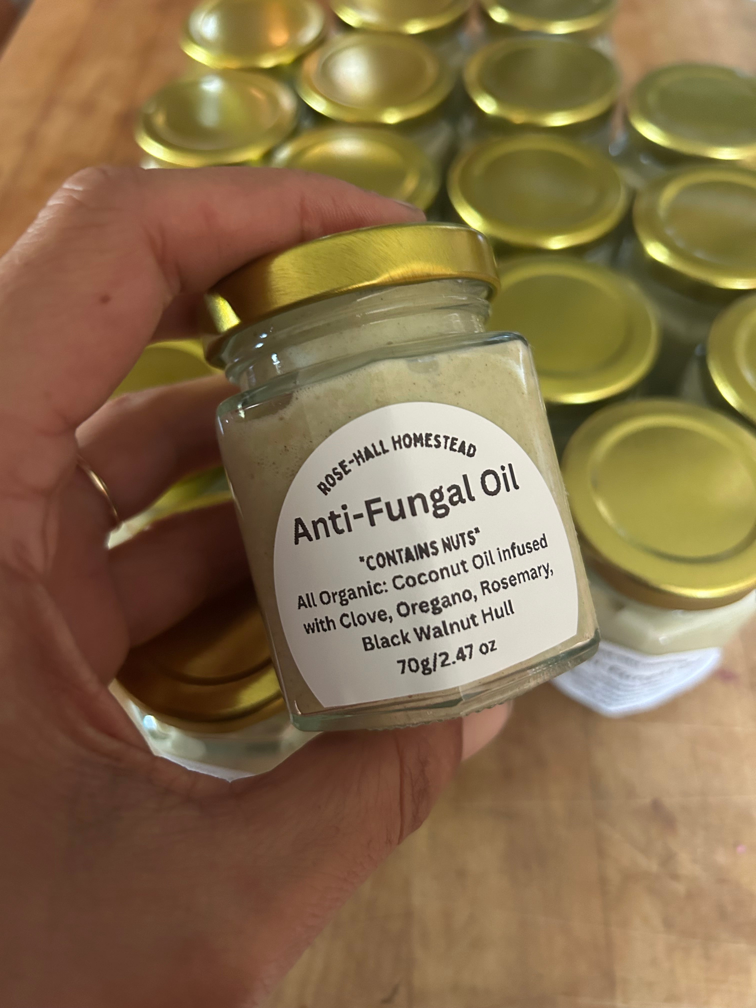 Anti-Fungal Oil - Walnut Hull, Oregano, Clove