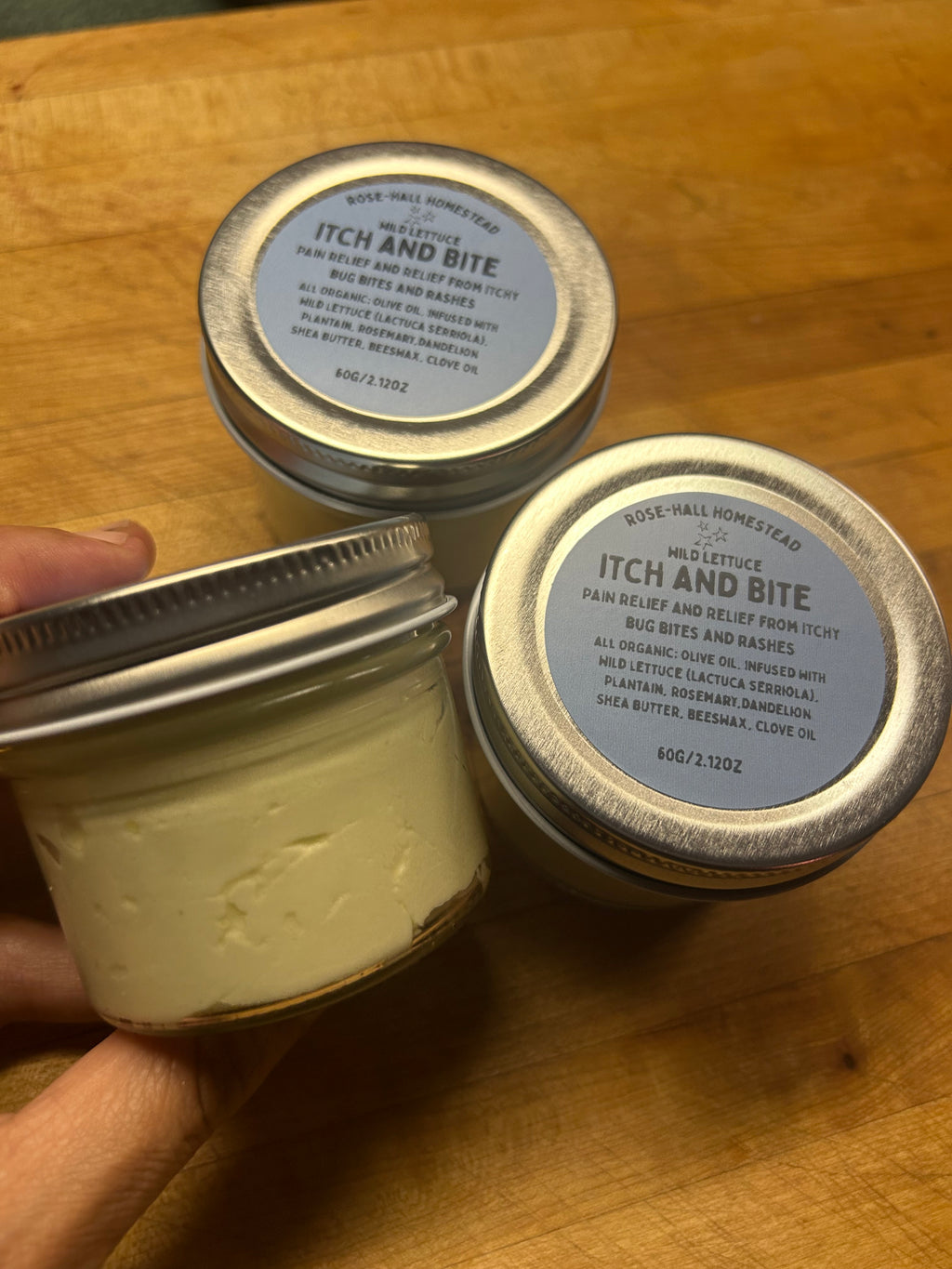 Wild Lettuce - Itch and Bite - Olive Oil Edition