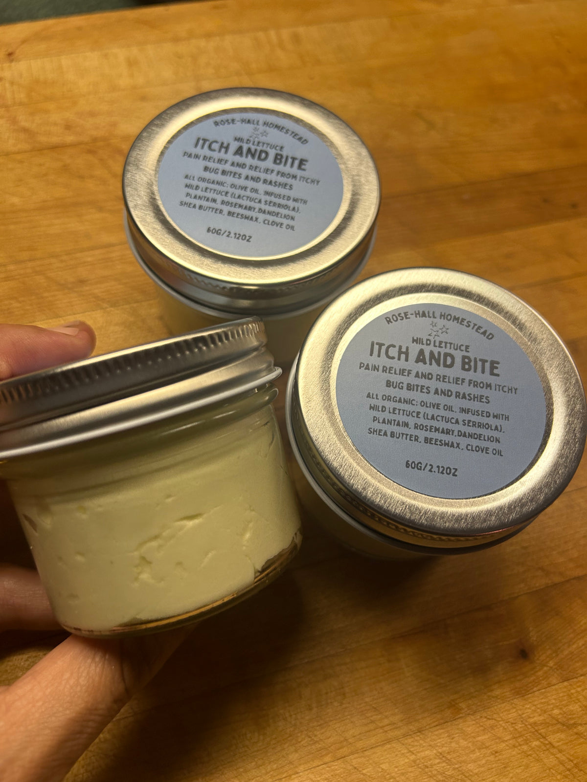 Wild Lettuce - Itch and Bite - Olive Oil Edition