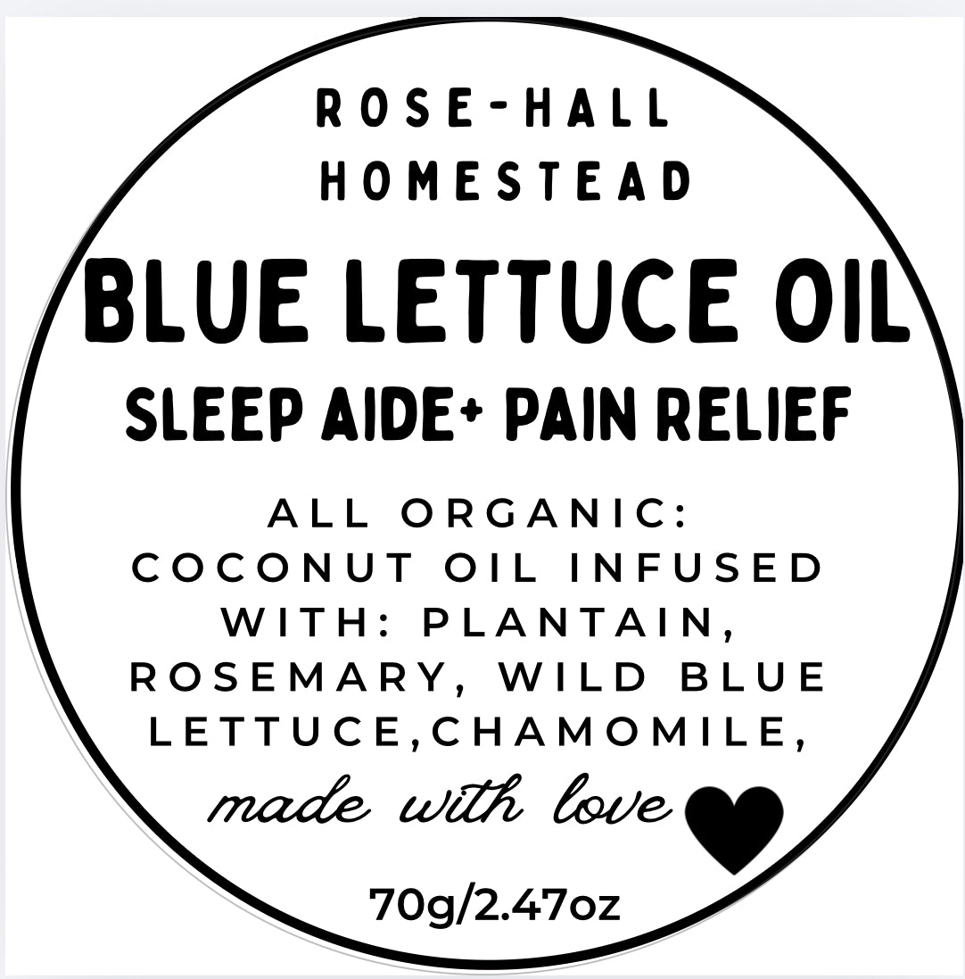 Wild Blue Lettuce Oil