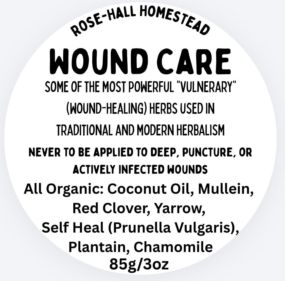 Wound Care - Vulnerary Herb Blend