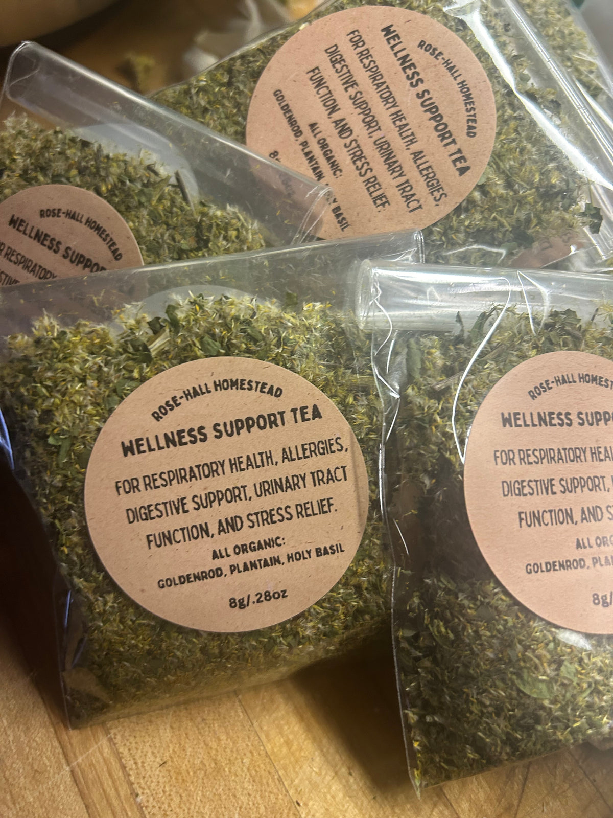 Wellness Support Tea - Goldenrod, Plantain, Holy Basil