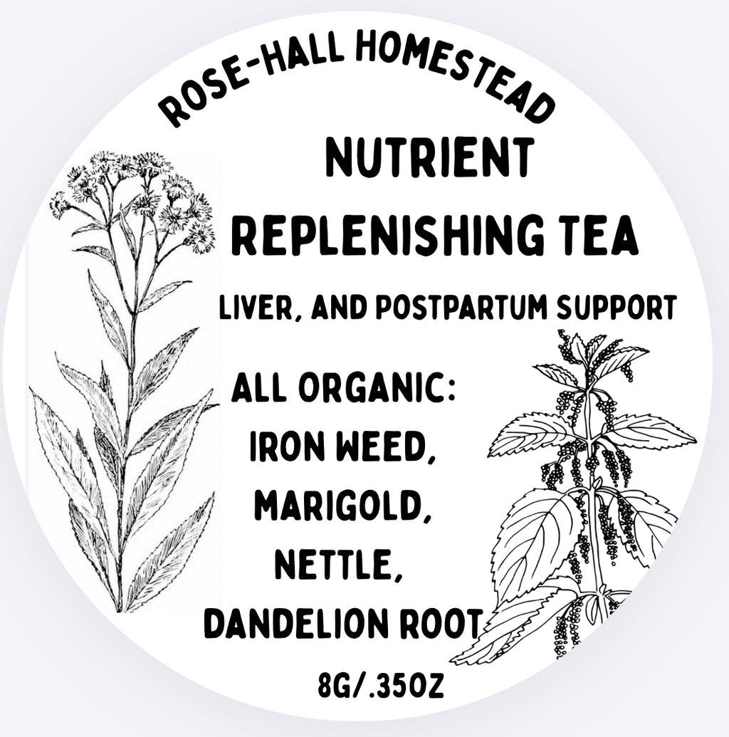 Nutrient Replenishing Tea -  Liver, and Postpartum Support