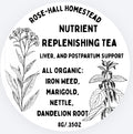 Nutrient Replenishing Tea -  Liver, and Postpartum Support