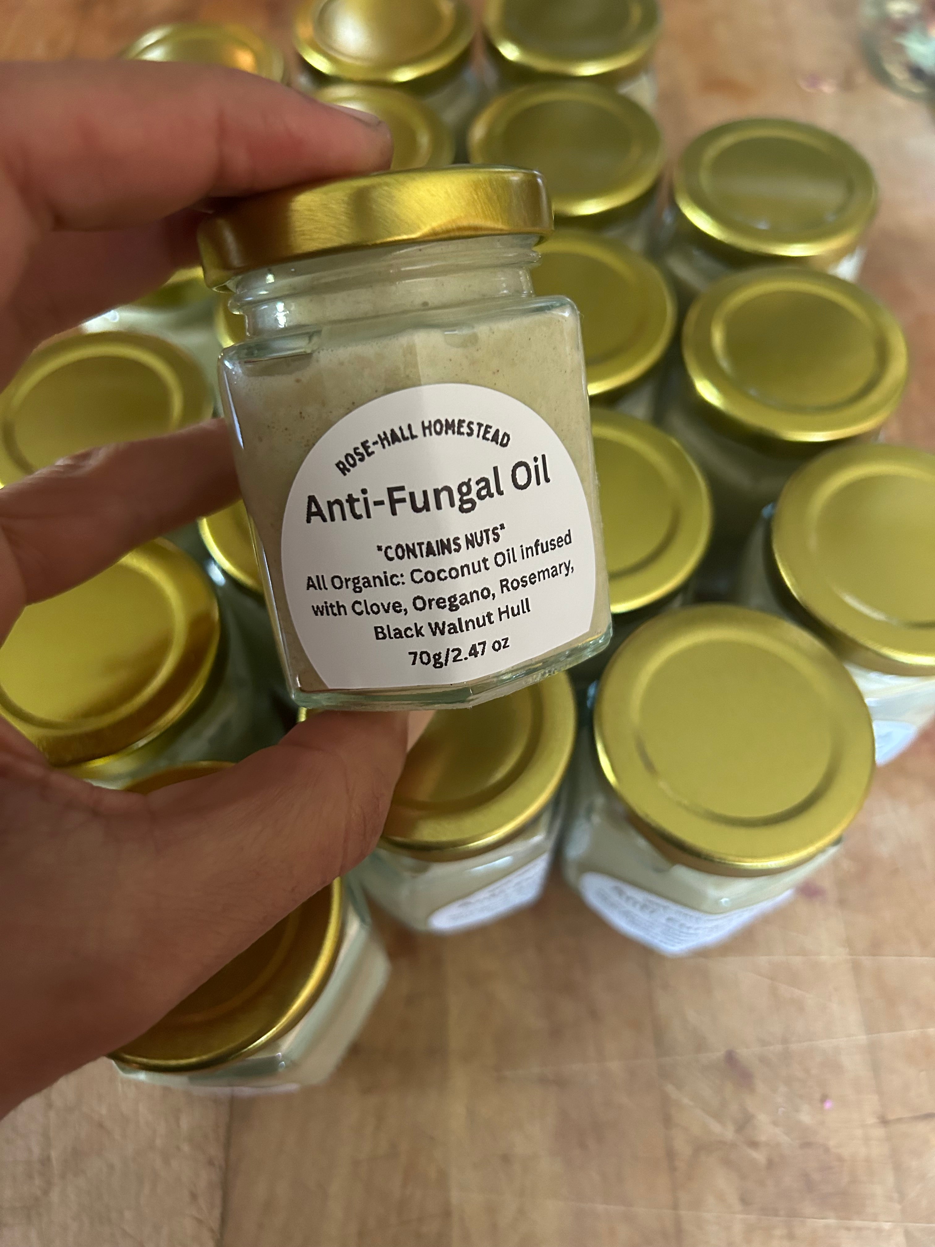 Anti-Fungal Oil - Walnut Hull, Oregano, Clove