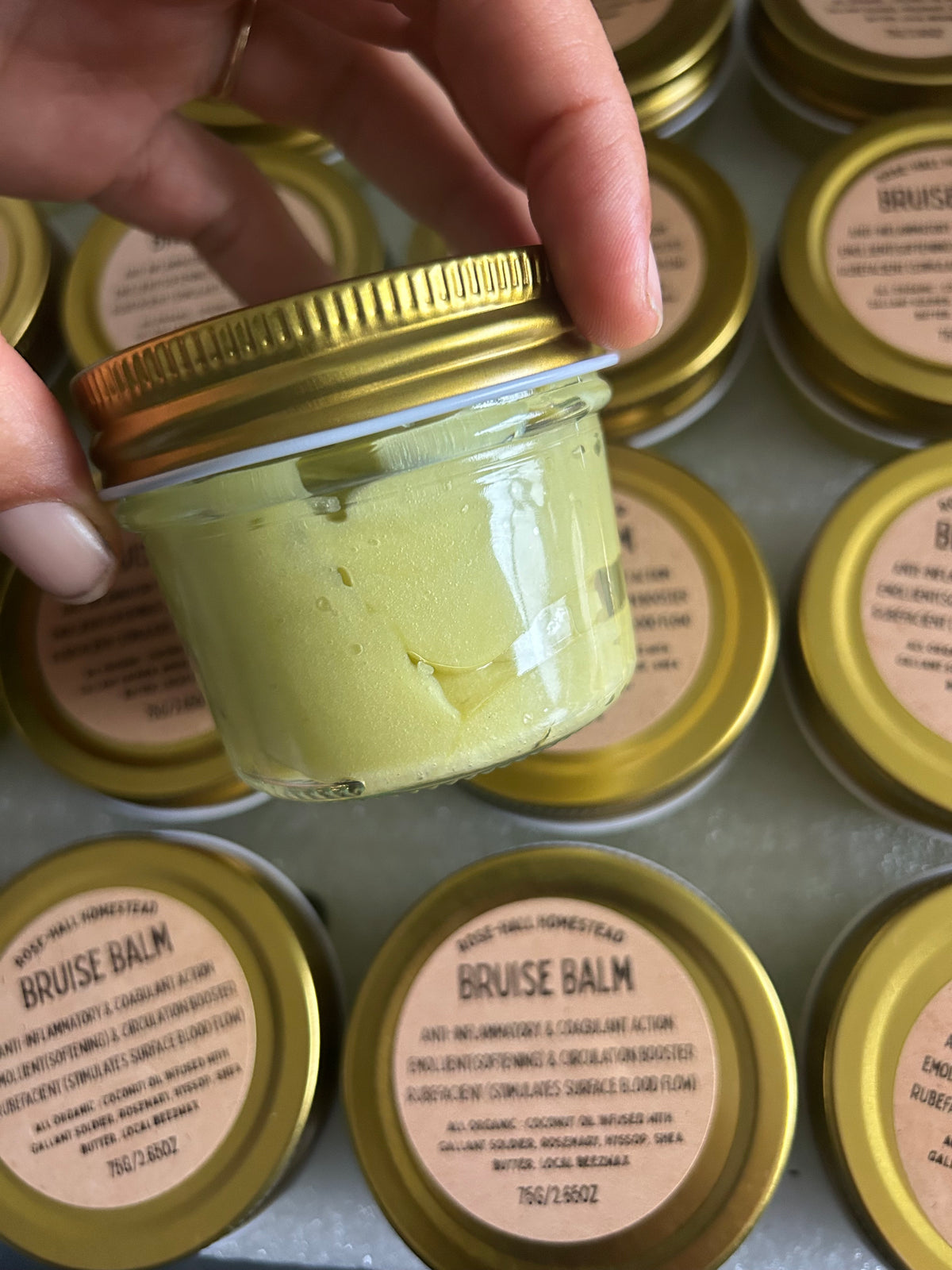 Hyssop Bruise Balm - Rosemary, Gallant Soldier