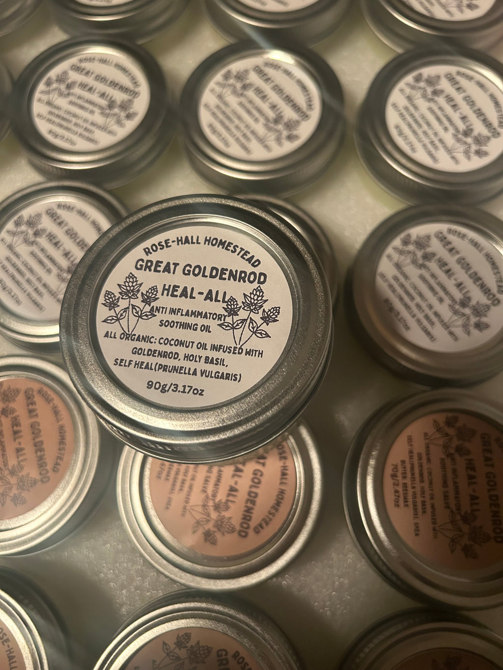Great Golden Soothing Oil with Goldenrod, Holy Basil, and Self Heal