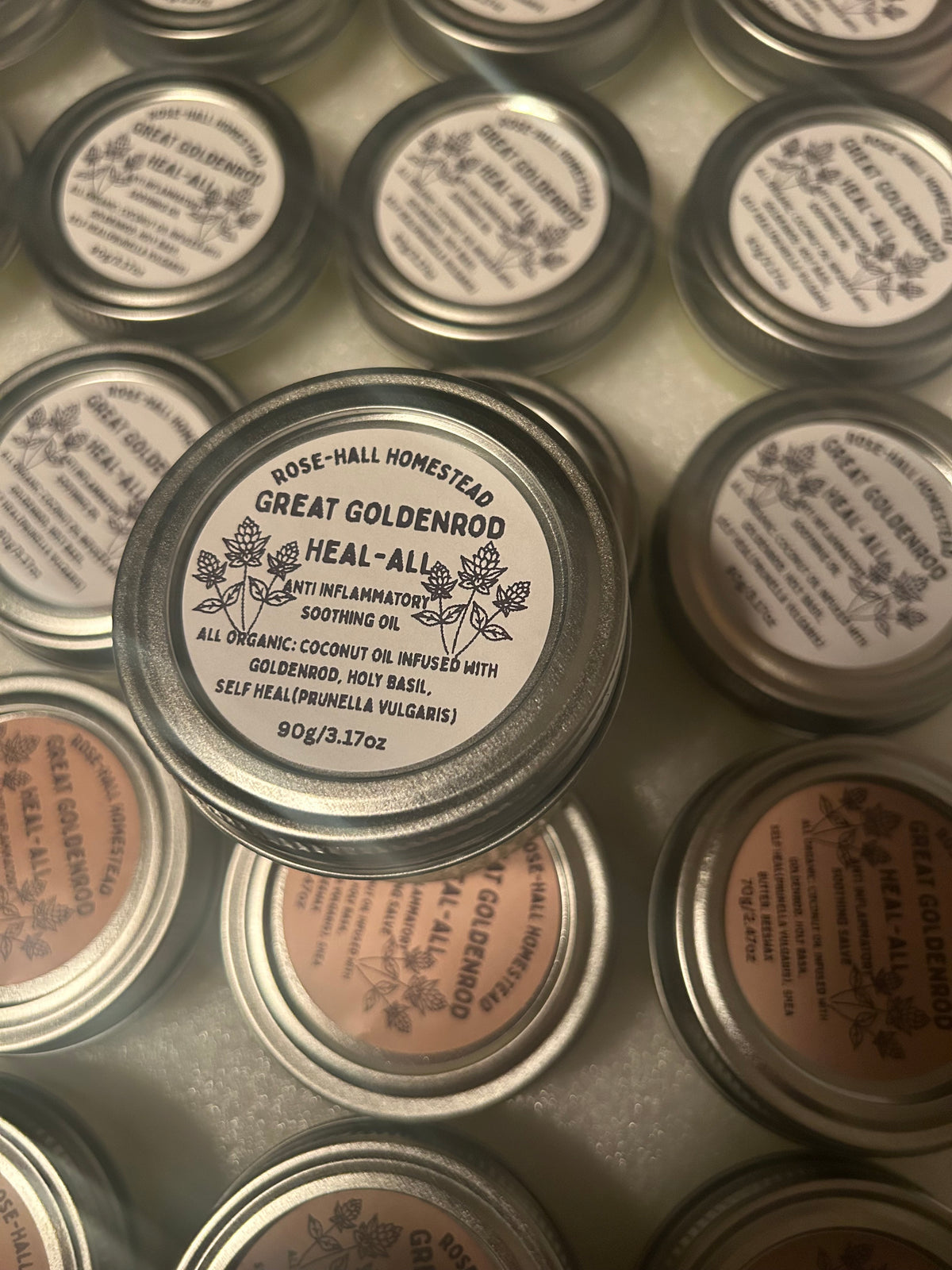Great Golden Soothing Oil with Goldenrod, Holy Basil, and Self Heal