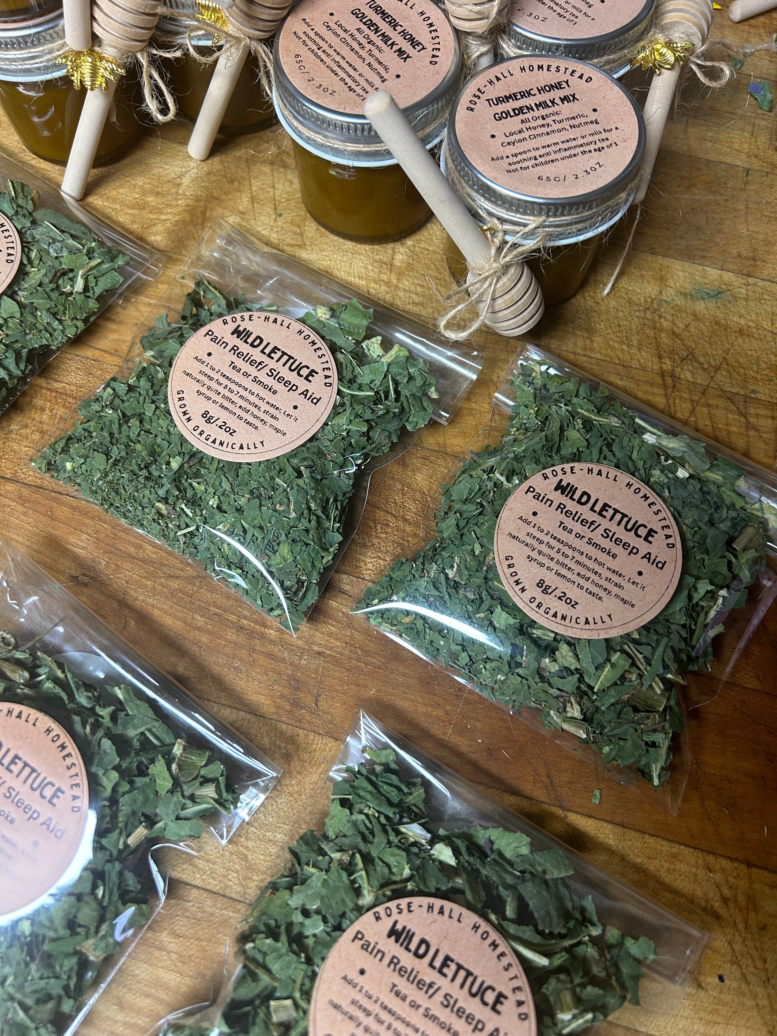 Dried Wild Lettuce