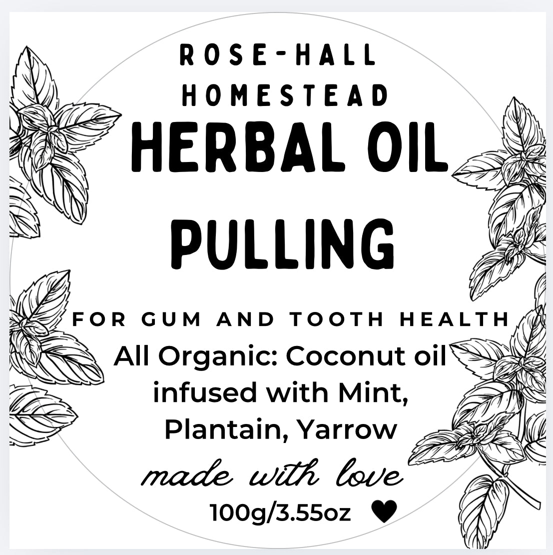 Herbal Oil Pulling