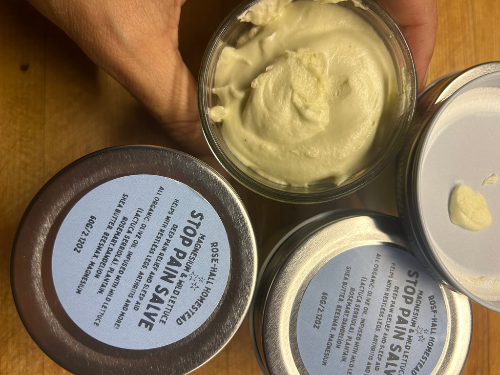 Stop Pain Salve - Olive Oil Edition