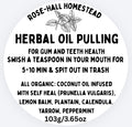 HERBAL OIL PULLING- with Self Heal Medium Size