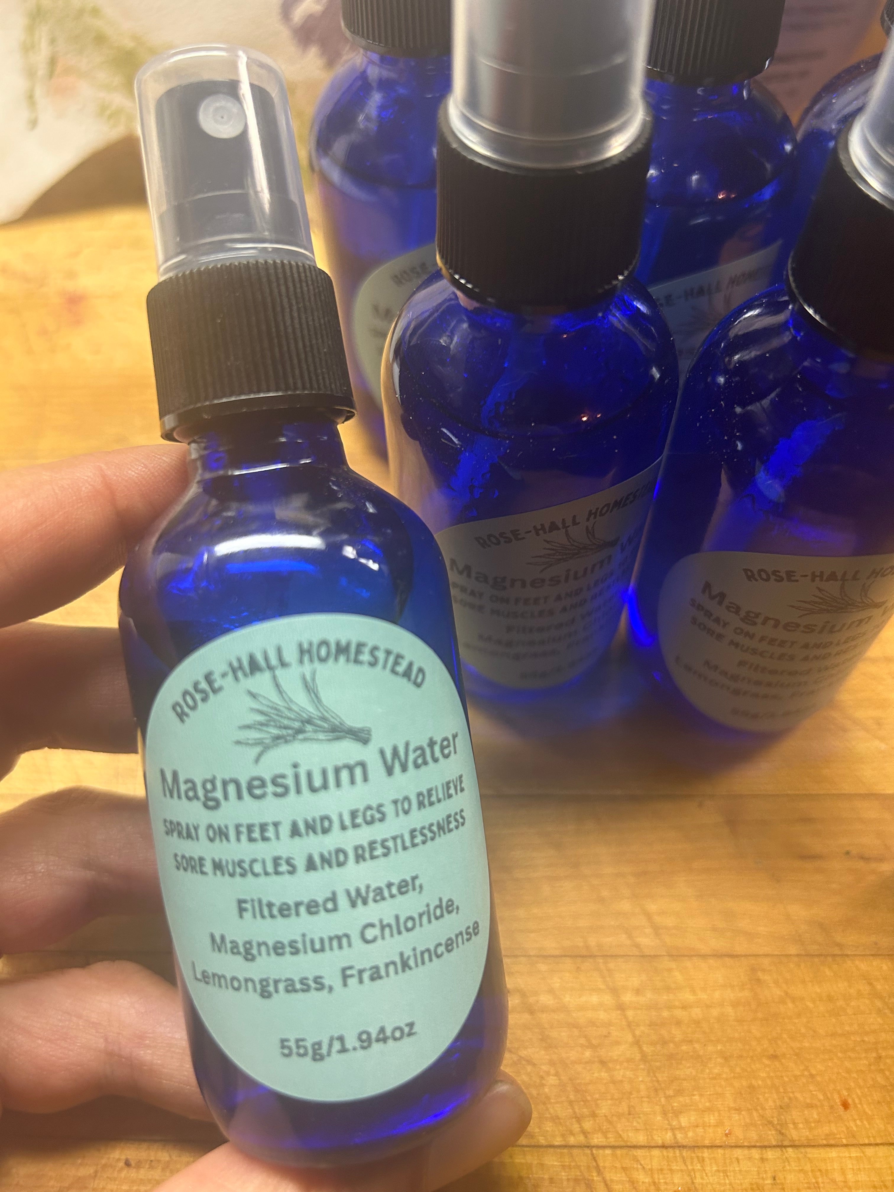 Magnesium Water Spray - Lemongrass