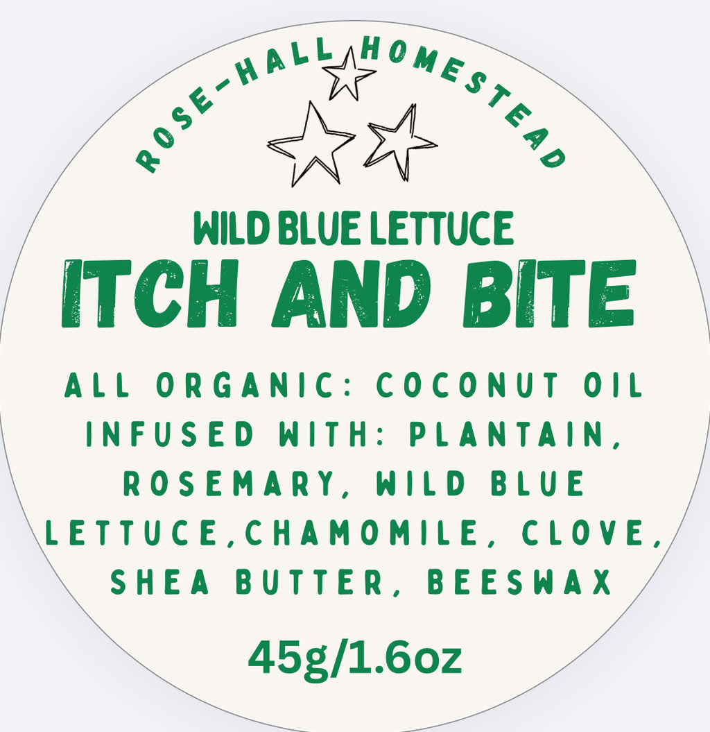 Itch and Bite - Wild Blue Lettuce Salve