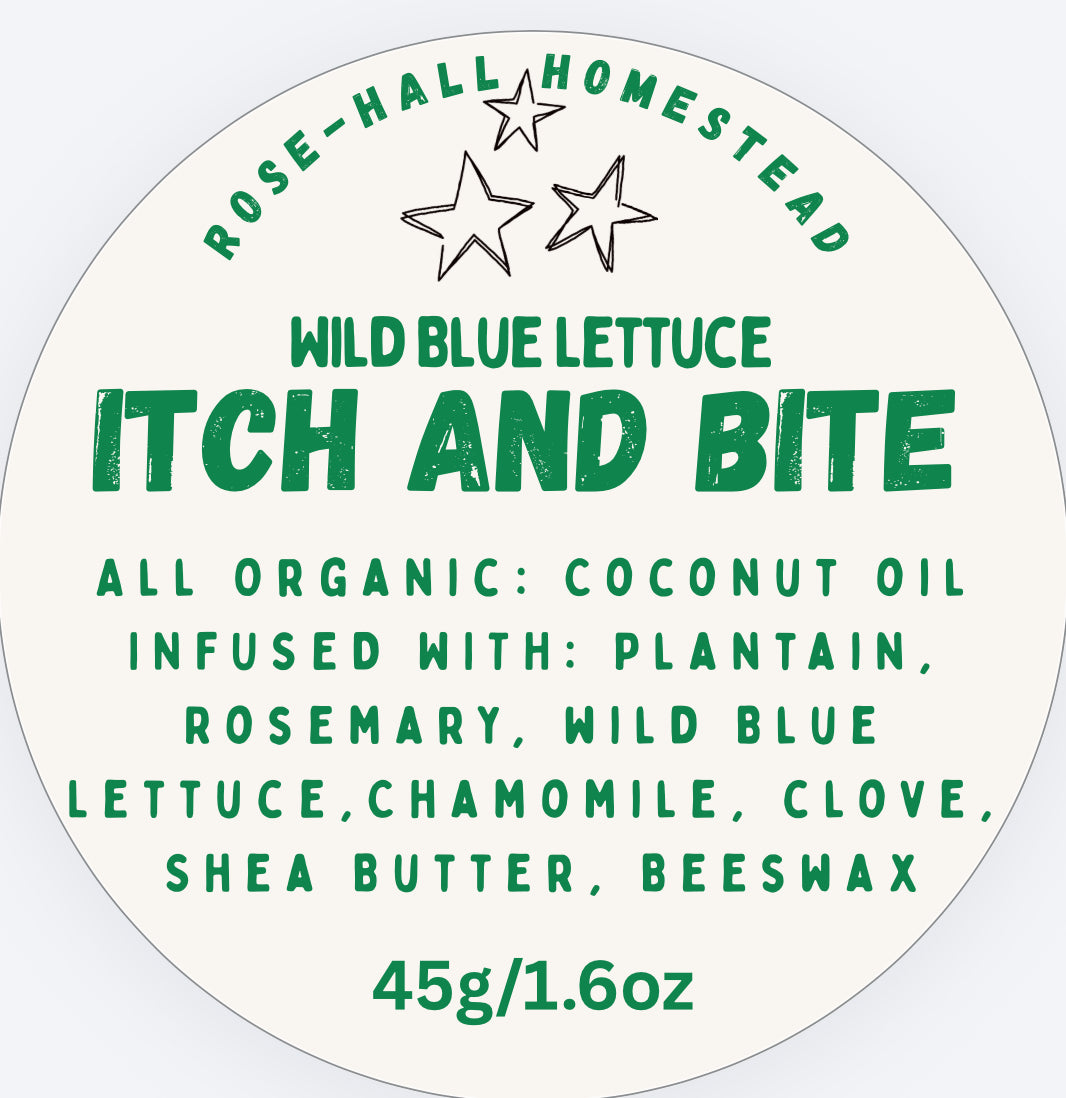 Itch and Bite - Wild Blue Lettuce Salve