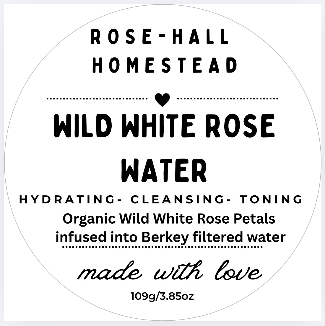 Wild White Rose Water
